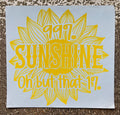 99 percent sunshine