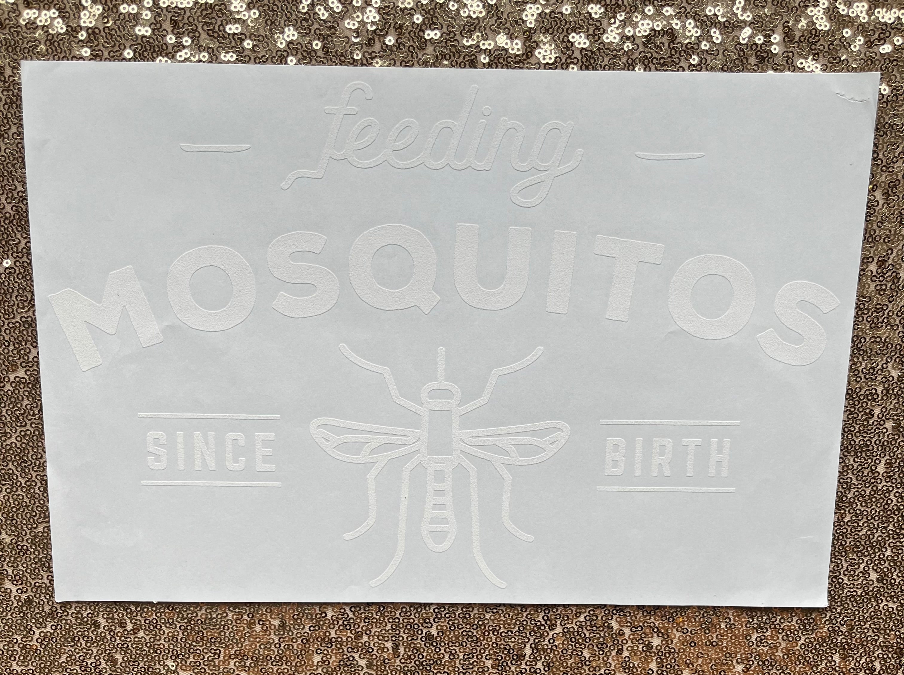 Feeding mosquitoes