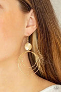 Hammered circle dangles