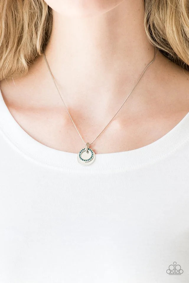 Centered blue