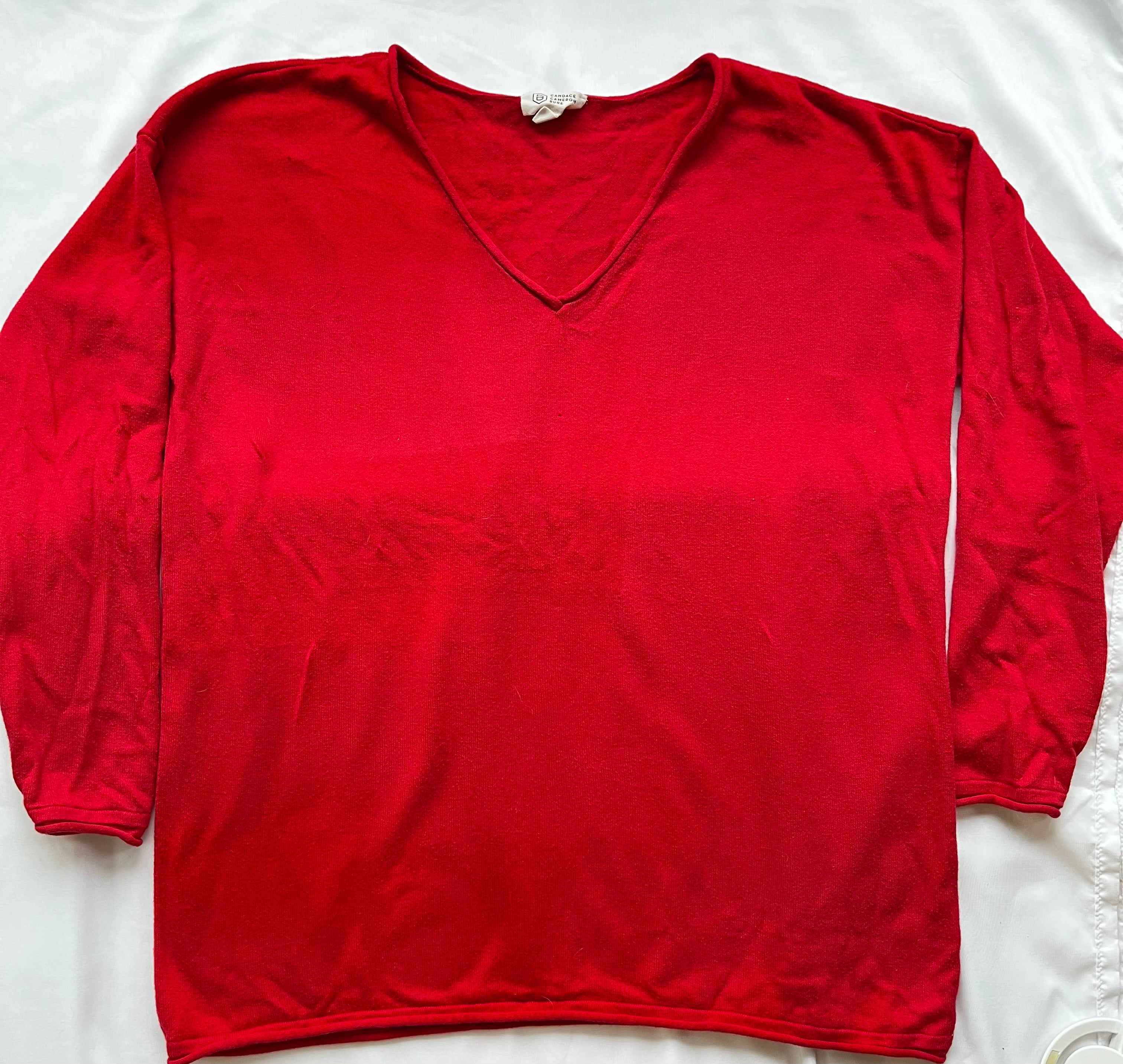 Red sweater