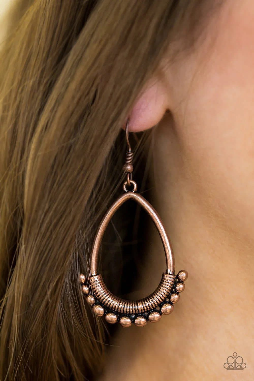 Beaded copper